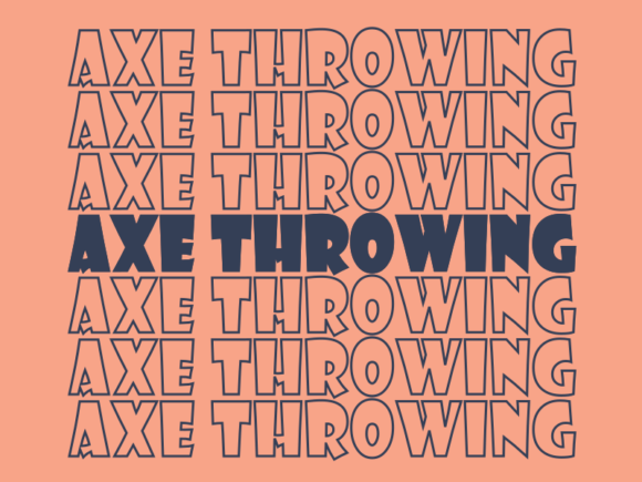 Axe Throwing SVG Cut File: Precision, Versatility, and Scalable Craftsmanship