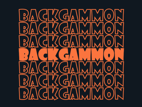 Backgammon SVG Cut File: Precision Design for Crafters and Creators