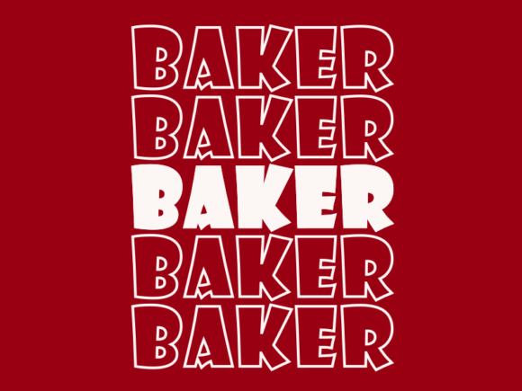Baker SVG Cut File: Scalable Craft Magic