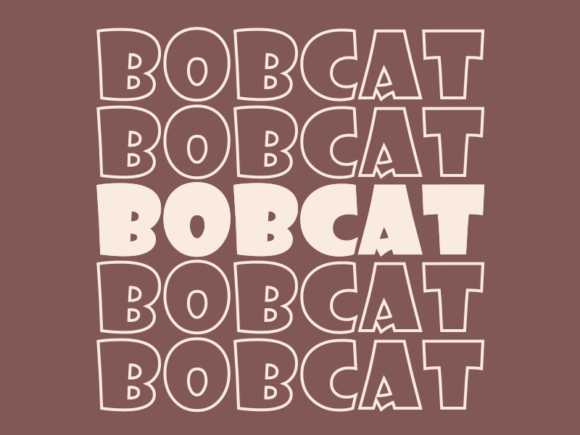 Bobcat SVG Cut File: Scalable, Versatile, and Craft-Ready