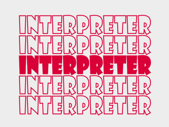 Interpreter SVG Cut File