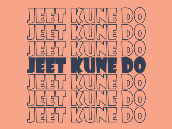 Jeet Kune Do SVG Cut File