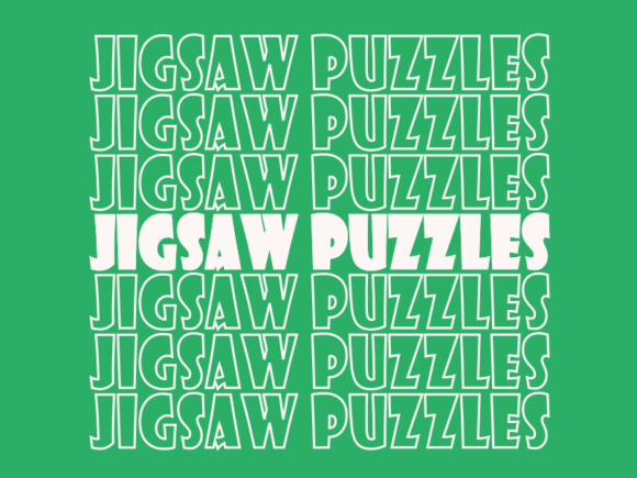 Jigsaw Puzzles SVG Cut File