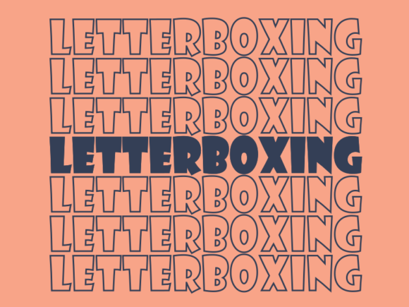 Letterboxing SVG Cut File
