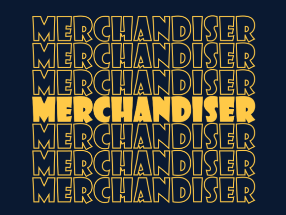 Merchandiser SVG Cut File