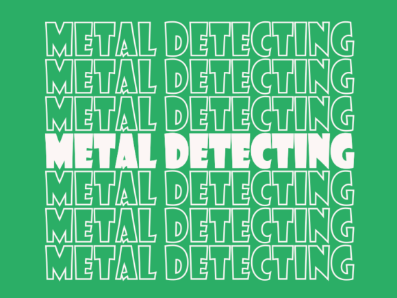 Metal Detecting SVG Cut File